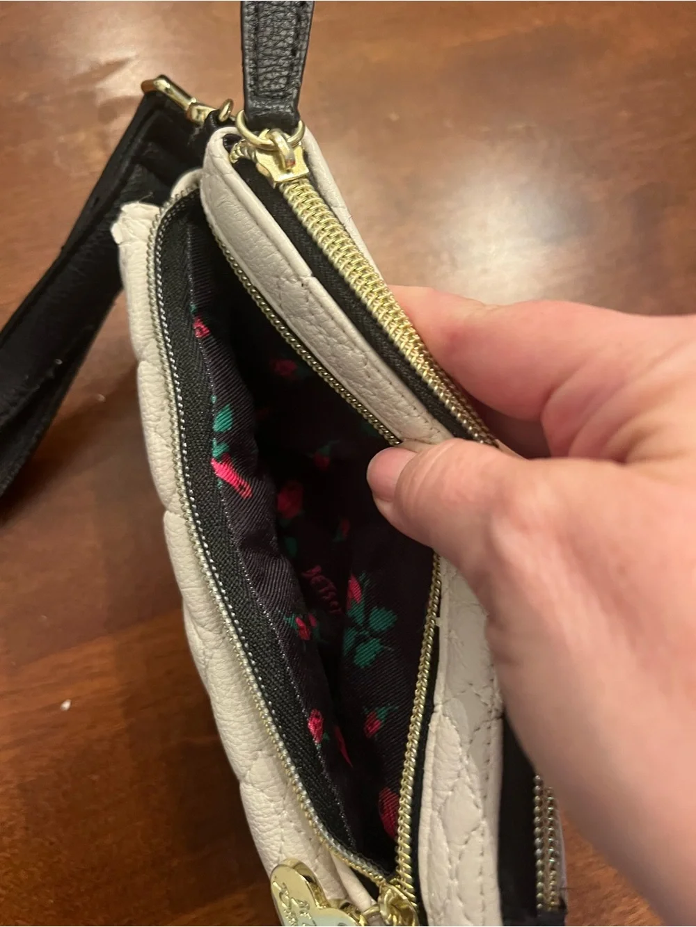 Betsey Johnson stylish cream